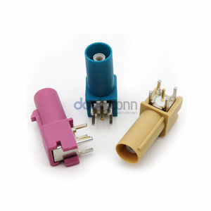 อะแดปเตอร์สำหรับผู้ชายมุมขวา <span class=keywords><strong>A</strong></span> B <span class=keywords><strong>C</strong></span> D E F G H I K M Z รหัส FAKRA - Product Image 1