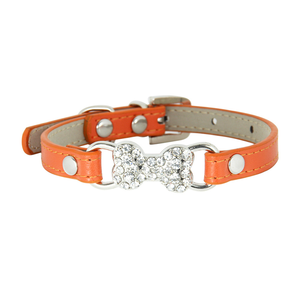 <span class=keywords><strong>Collar</strong></span> de Cuero Personalizado QbellPet XL para Perros Pequeños y Gatos, con Letra Sólida, Nombre, <span class=keywords><strong>Collar</strong></span> de PU, Estilo DIY, Lindo - Product Image 2
