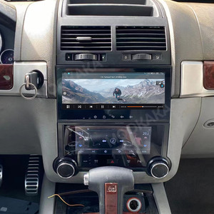 Autoradio da 8.8 Pollici per Volkswagen <span class=keywords><strong>Touareg</strong></span> 2003-2010 Lettore Multimediale per Auto CarPlay Navigazione GPS Stereo per Auto con Pannello AC - Product Image 2
