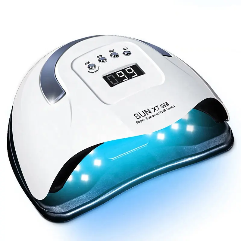 180W Professional smart X7 Max Phototherapy Portable Manicure Machine Nail Dryer Sun Uv Led Lamp