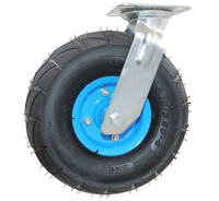 Brouette 8 "10 pouces 12 pouces roues pivotantes pneumatiques roues pneumatiques en caoutchouc unique roulette, pas cher, de haute qualité