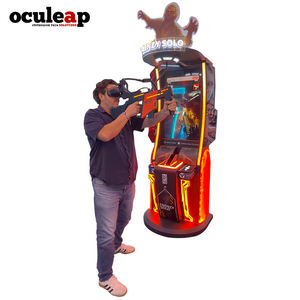 Máquina de Juegos VR Oculeap 2026, Nuevo Simulador de Realidad Virtual para una <span class=keywords><strong>Persona</strong></span>, Plataforma de Movimiento, Proveedor de Juegos de Arcade, Simulador de Tiro VR para Interiores - Product Image 6