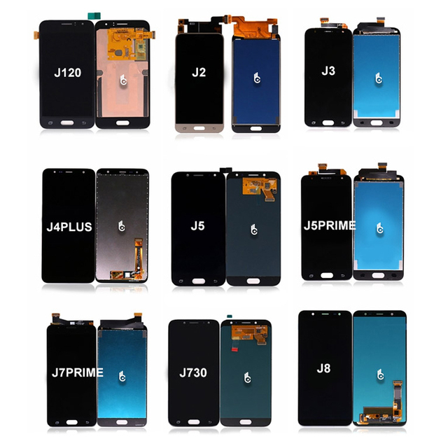 Lcd Pantallas Screen Para Celular Mobile Phone Lcds for samsung J2 J250 J2 Prime J320 J4 J5 J530 J5 Prime J6 J7 J730 J8