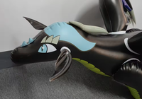BeiLe Personnalisé Géant PVC Gonflable Publicité Volant Noir Dragon Jouet pour Enfant