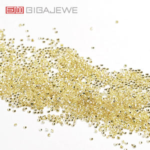 Муассанит GIGAJEWE, чистота VVS1, цвета: красный, розовый, желтый, синий, круглая огранка, 0.8-3.0 мм, бриллиантовая огранка, россыпью - Product Image 3