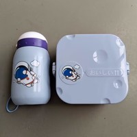 Sac d'école pour enfants avec boîte à lunch et gourde, ensemble boîte à lunch, gourde en plastique