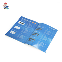 Impression de catalogues, brochures et livrets personnalisés en papier offset avec reliure piquée à cheval et format sur mesure pour la promotion d'entreprise