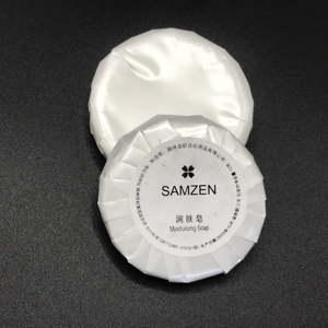 Tùy chỉnh cá nhân sang trọng khách sạn tên thương hiệu phong cách khác nhau và mùi hương giữ ẩm dùng một lần mini làm sạch xà phòng - Product Image 4