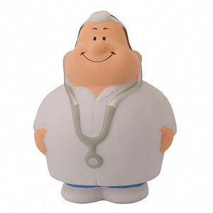 Jouet anti-stress en mousse PU souple personnalisé avec logo imprimé de haute qualité, forme originale, jouet à presser pour médecins - Product Image 3