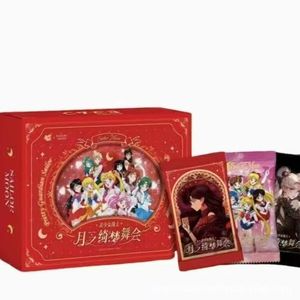 Sailor Moon Collectible Cards Moonlit Dream Ball Series <b>Mini</b> Paper Trading Cards For Ages 15-35 Collection - Product Image 1