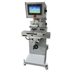Nouvelle machine d'impression tampon semi-automatique bicolore modèle 2020, style ouvert, contrôlée par PLC, pour l'agriculture et l'industrie, avec moteur de gravure, très demandée - Product Image 5