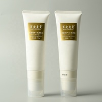 Tube de gel déodorant roll-on personnalisé 80ml 100ml avec applicateur à bille de massage, tubes roll-on pour lotion de massage, tube cosmétique compressible