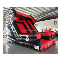 Commercial EN-14960 Enfants Saut Gonflable Château Parc D'attractions Aire De Jeux En Plein Air Fun City Tiktok Thème Gonflable Toboggan Sec