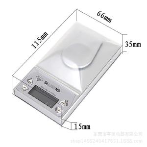 เครื่องชั่งวิเคราะห์อิเล็กทรอนิกส์แบบดิจิตอล 10 กรัม ความละเอียด 0.001 กรัม เครื่องชั่งน้ำหนักอัญมณีขนาดเล็ก เครื่องชั่งสำหรับห้องปฏิบัติการ พร้อมหน้าจอแสดงผลดิจิตอล - Product Image 2