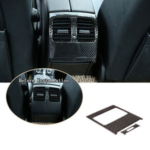 Pour Mercedes-Benz Classe C W204 Intérieur 2007 à 2013 Accessoires intérieurs en fibre de carbone souple Kits automobiles Autocollants décoratifs - Product Image 5