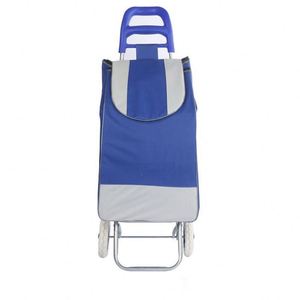 Chariot de courses pliable multifonctionnel pour supermarché, petit chariot de courses à roulettes - Product Image 3