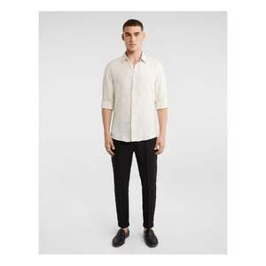 เสื้อเชิ้ตผู้ชายสไตล์โมเดิร์น ออกแบบมาเพื่อการสวมใส่สบายในชีวิตประจำวัน พร้อมด้วยทรงที่ทันสมัยและลุคมืออาชีพที่เรียบร้อย - Product Image 4