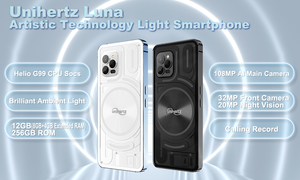 Teléfono Inteligente Resistente Unihertz Luna con Diseño de Alta Gama, Android 12, MT6789, Pantalla de 6.81'', Cámara Frontal de 32MP, Batería de 5000mAh, 8GB de RAM, 256GB - Product Image 2