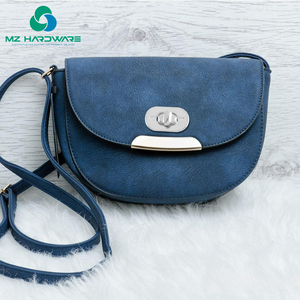 Broche de bloqueo giratorio plateado de fábrica para monedero, fabricación de bolsos, cierres de <span class=keywords><strong>Hardware</strong></span>, sujetadores, piezas especiales de cuero para bolsos, accesorios - Product Image 6