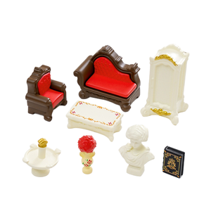 Série de meubles de luxe de style europé<span class=keywords><strong>en</strong></span> KI yuewu, accessoires décoratifs pour maison de poupée, mini-meubles de bureau - Product Image 1