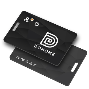Traceur de carte intelligent rechargeable ultra-mince étanche IP67, anti-perte, avec historique en temps réel et localisateur SOS pour iOS et bagages - Product Image 1
