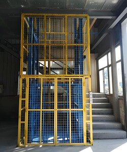 Elevador Hidráulico de Riel de Dos Pisos y 1 Tonelada para Almacén - Product Image 3