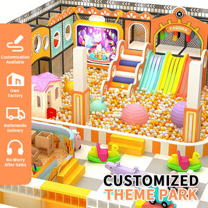 Parque Infantil Comercial Personalizable con Temática de Ciudad Naranja Cálida, con Piscina de Pelotas y Piscina de Arena para FECs - Product Image 5