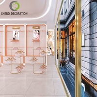 Estantes de Exhibición de Lencería Personalizados de Lujo para Mujer, Gabinete de Tienda de Lencería, Ropa Interior Sexy, Muebles de Decoración