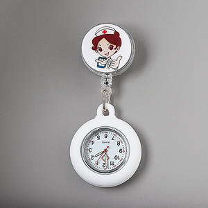 Multi Colors Stock Soft Silicone Nurse <strong>Watch</strong> for Hospital Nurse Pin <strong>Watch</strong> With Durable Movement <strong>Watch</strong> for Nurse - Product Image 2