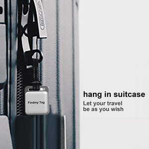 พวงกุญแจติดตามสัตว์เลี้ยง Findmy Tag Square พร้อมห่วงโลหะ และรองรับการใช้งานกับ Apple Find My สำหรับแมวและสุนัข - Product Image 5