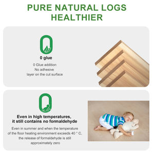 พื้นไม้เอ็นจิเนียร์คอมโพสิตฮิคกอรี่สมัยใหม่ หนา 1/2 นิ้ว หน้าผิวหนา 1.2 มม. กันลื่น กันน้ำ สำหรับห้องน้ำ - Product Image 6