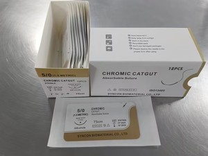 Suturas Personalizables de Monofilamento PGCL, Sintéticas, Mo, PGA, Catgut, <span class=keywords><strong>PDS</strong></span>, Poliglecaprona <span class=keywords><strong>25</strong></span> Absorbible para Veterinaria - Product Image 1