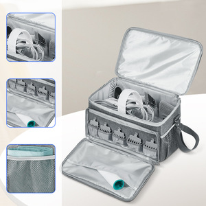 Pet Grooming Tool Bag Polyester Multi Function Storage Case For Dogs Travel Carry With Compartments And Handles - Product Image 2