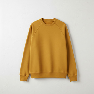 Pull en molleton de coton français pour homme avec logo personnalisé au dos, couleur unie, écologique, coupe oversize, taille XS - Product Image 4