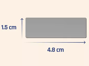 Customizable <strong>Scratch</strong> <strong>off</strong> Gift Voucher, Silver Rectangle <strong>Scratch</strong> <strong>off</strong> Sticker <strong>Label</strong> for Gifting - Product Image 3