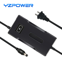 Chargeur intelligent pour trottinette électrique YZ270 54,6 V 4 A avec port CA, certifié CE, garantie 2 ans, pour outils électriques et LED