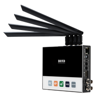 ABR Multilink HD SDI 3 Carte SIM 4G Bond 5G WIFI Encodeur 4K avec routeur de liaison pour serveur