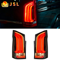 Feux arrière LED pour Mercedes Benz Vito V250 V260 2016 - 2023 Classe V W447 Noir, feux arrière de voiture, plug and play