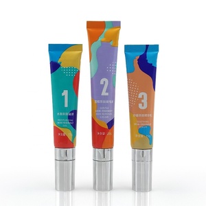 Cosmetic Aluminum <b>Plastic</b> <b>Tube</b> 15ml 20ml Squeeze Soft <b>Tube</b> with Massage Metal Ceramics Applicator Eye Cream <b>Tubes</b> Packaging - Product Image 2