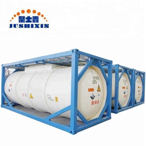 Almacenamiento de presión criogénica de silos de acero inoxidable de 20 pies ISO Lair / Lin / Lox / N2O / metano / etileno Conte - Product Image 4