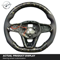 Volant sport en fibre de carbone LED personnalisé pour Volkswagen Mk7 Golf 7 R Mk6 Mk5 Gti Gtd Gts Gte Gli R-Line CC
