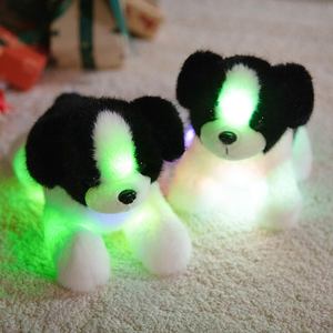Nouveauté : Peluche <span class=keywords><strong>Border</strong></span> <span class=keywords><strong>Collie</strong></span> lumineuse à LED, cadeau d'anniversaire pour enfants, jouet doux et lumineux en forme de <span class=keywords><strong>Border</strong></span> <span class=keywords><strong>Collie</strong></span> - Product Image 4