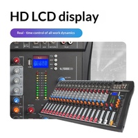 CT-16 Mixeur DJ Bluetooth 16 canaux avec égaliseur 3 bandes et fonction mono pour scène/karaoké/bar/KTV, monitoring 5.0, fabriqué en Chine