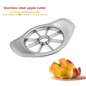 Hướng dẫn sử dụng nhỏ trái cây cắt hộ gia đình kim loại thép không gỉ APPLE Pear Orange Slicer hiện đại trái cây cắt công cụ - Product Image 2