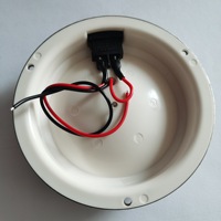 Plafonnier de lecture 2026Yacht RV spécial pour toit, en acier inoxydable blanc, 3/4 pouce, à montage en surface pour intérieur