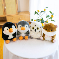 Série de jouets en peluche doux et moelleux avec poupée en peluche décompressante, coffret cadeau personnalisé pour la vente au détail en supermarché