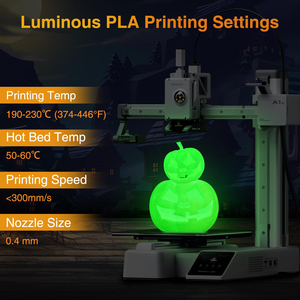 PLA+เส้นใยสีเรืองแสง 1.75 มม. สำหรับเครื่องพิมพ์ 3 มิติ การพิมพ์ความเร็วสูง 1 กก. - Product Image 4