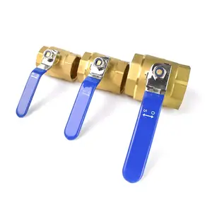 2 Inch High Pressure NPT Female Thread Forged Brass Ball Valve For Water Oil