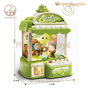 Nuovo Set di Giocattoli per Bambini 2026: Macchina Acchiappa Dinosauri in Plastica con <span class=keywords><strong>Gioco</strong></span> da Tavolo e Macchina a Moneta per Uova Sorpresa - Regalo - Product Image 2