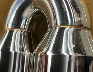 ท่อไอเสียปลายคู่ขัดเงา SS304 สำหรับรถยนต์ รถ<span class=keywords><strong>ก</strong></span>ระบะ และรถบรรทุ<span class=keywords><strong>ก</strong></span>ดีเซล ขนาด 5-8 นิ้ว และ 5-6 นิ้ว - Product Image 4